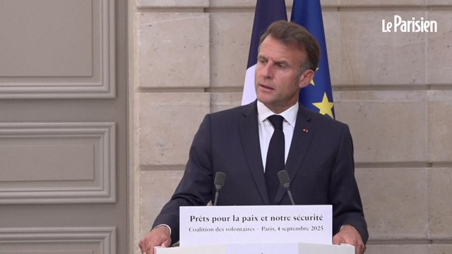 Macron annonce de nouvelles sanctions contre la Russie si Moscou refuse la discussion