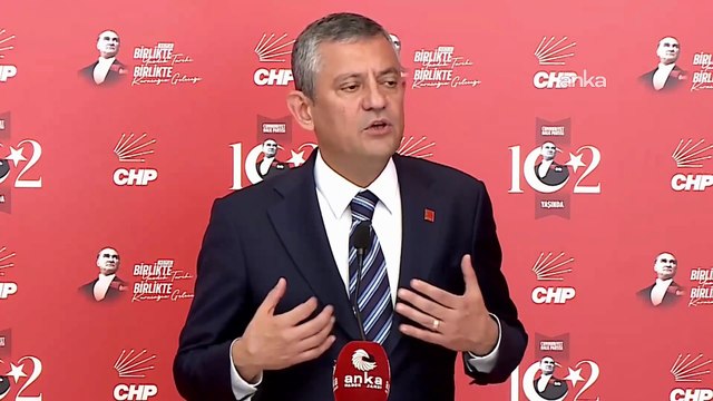 Özgür Özel: Bu güvencesizlik halinin altında Akın Gürlek de kalır, Recep Tayyip Erdoğan da kalır