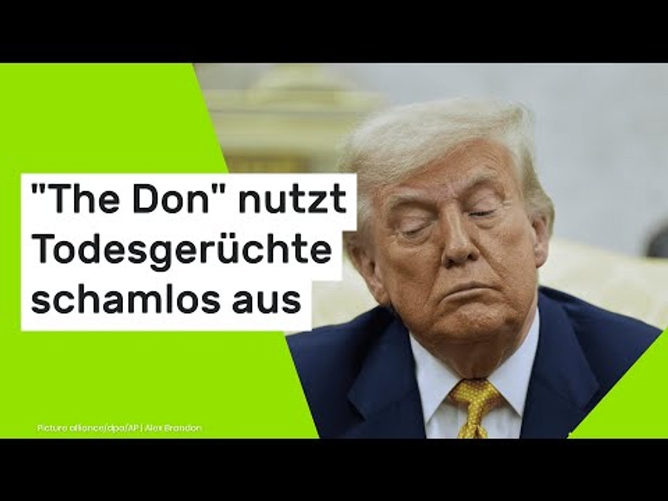 Brisante E-Mail verschickt - 'The Don' nutzt Todesgerüchte schamlos aus
