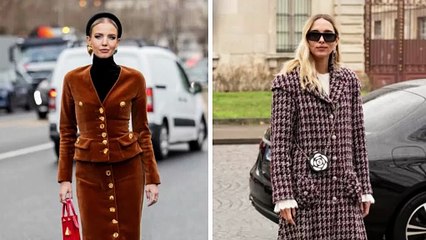 Invitate ad un matrimonio d’inverno? 5 outfit da copiare, puntando su velluto, tweed e lana bouclé