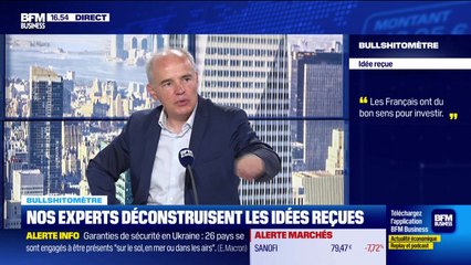 Bullshitomètre : "Les Français ont du bon sens pour investir" - FAUX répond Vincent Auriac - 04/09