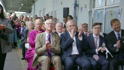 Tom Holland names South Western Railway train King Athelstan