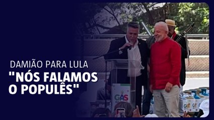 Damião para Lula no Aglomerado da Serra Nós falamos o populês