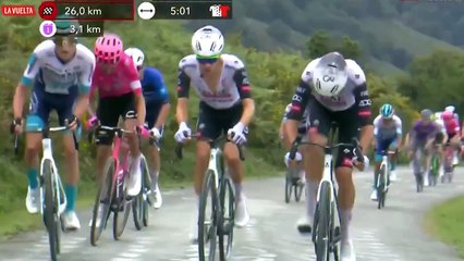 Así fue el ataque de Ayuso en la Collada de Brenes