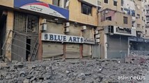 La devastazione di Beirut dopo il terzo raid israeliano in 24 ore
