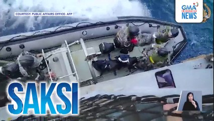 2 barko ng China, namataan sa gitna ng joint maritime activity ng PHL, U.S.A., Canada, at Australia | Saksi