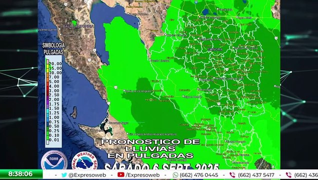 Tormenta tropical Lorena: pronóstico para Sonora y riesgos de lluvias intensas