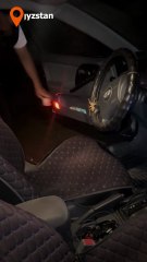 Giant Camel Spider Causes Scare in Car