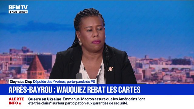 Crise politique: Nous proposons de remplacer le gouvernement actuel par un gouvernement de gauche , affirme Dieynaba Diop, députée des Yvelines et porte-parole du PS