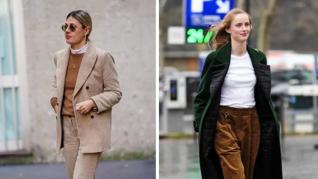 Pantaloni di velluto a coste: come abbinarli dai 20 ai 60 anni