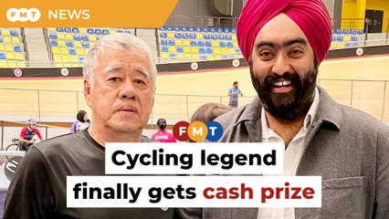 55 years on, cycling legend Joo Ngan finally gets his cash prize
