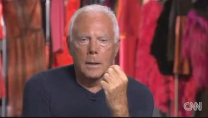 Giorgio Armani reveals secret to staying ahead of the curve in the fashion industry in resurfaced clip