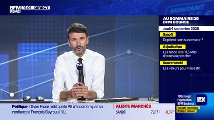 BFM Bourse - Jeudi 4 septembre