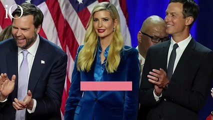 Ivanka Trump in velluto blu: il ritorno in scena per festeggiare papà Donald