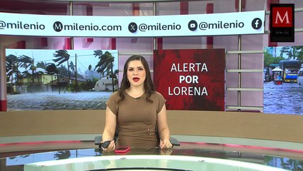 Tormenta 'Lorena' provocará lluvias en el norte del país: alerta la Conagua