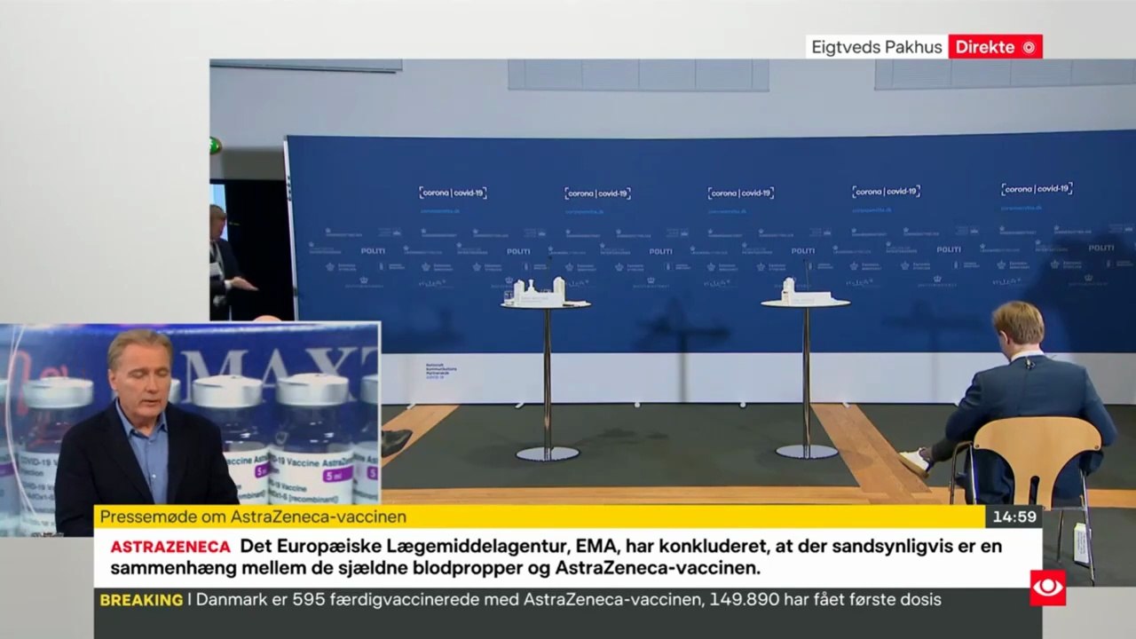 Søren Brostrøm informere om Tanja Erichsen under pressemøde i Corona situationen og Covid-19 i Danmark | 2021 | DRTV