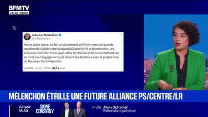 Crise politique: "Il n'y a pas de gouvernement avec les macronistes", assure Lamia El Aaraje, première secrétaire fédérale du PS Paris