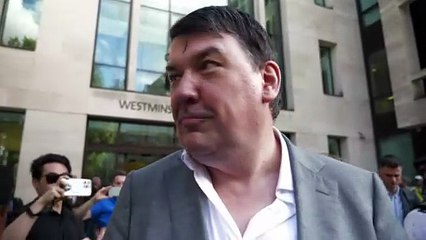 Graham Linehan calls UK 'police state' after court hearing