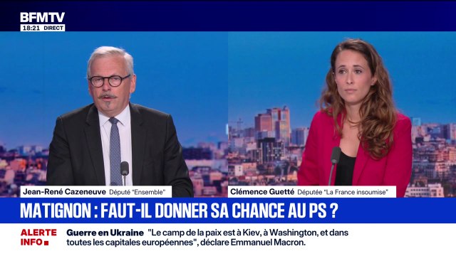 Marschall Truchot : Matignon, faut-il donner sa chance au PS ? - 04/09