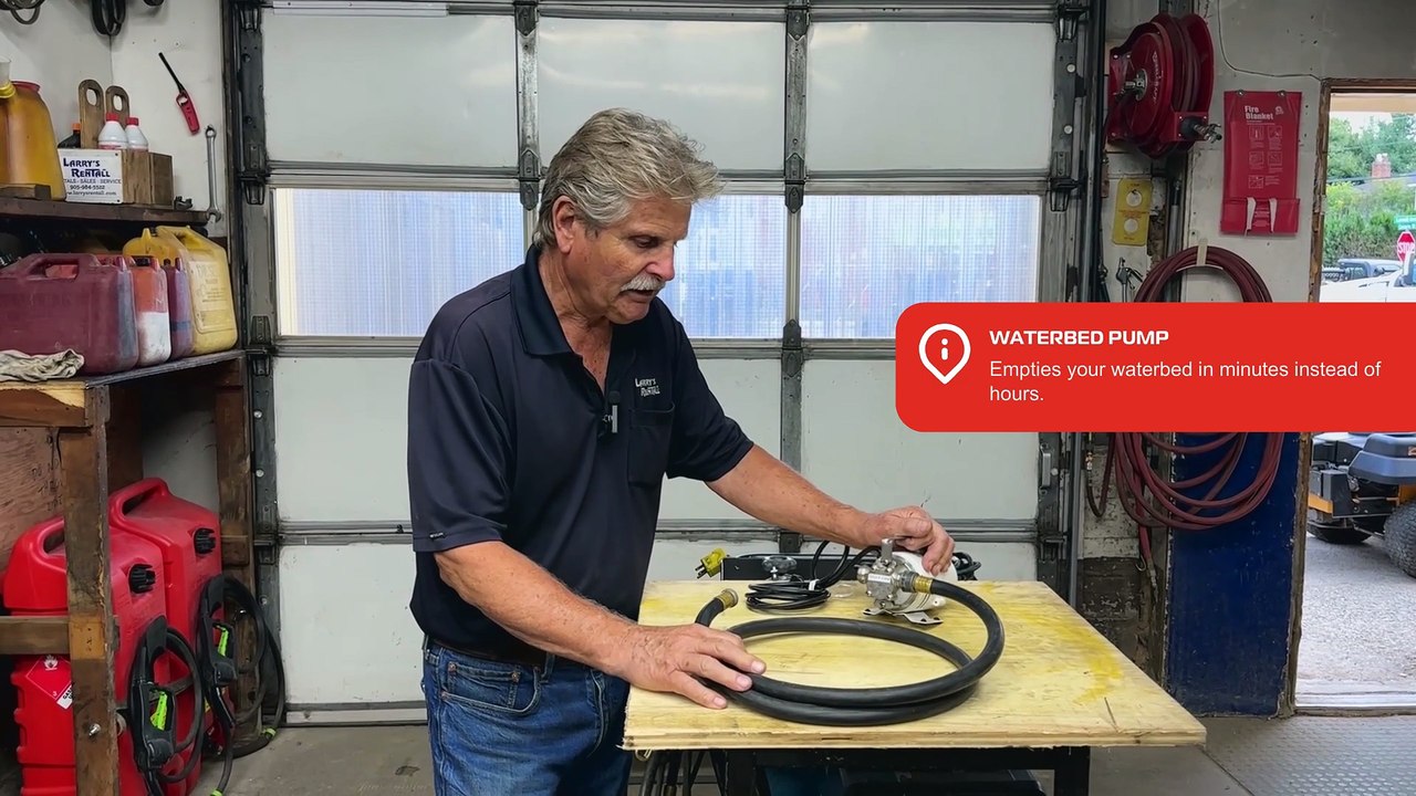 How to Use a Waterbed Pump | Quick Fill & Drain for Waterbeds
