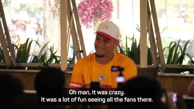 Kelce mocks Mahomes following geography jibe