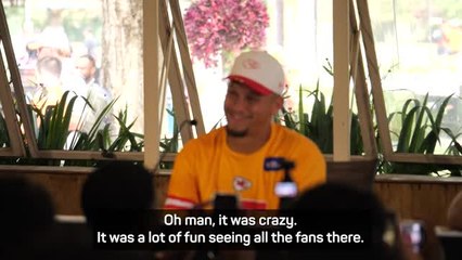 Kelce mocks Mahomes following geography jibe