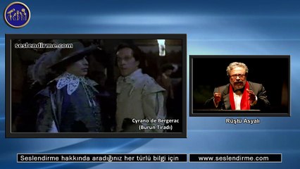 Cryano de Bergerac (Burun Tiradı) Rüştü Aysalı'ın seslendirmesiyle Seslendirme Kursu