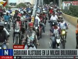 Desde Macarao motorizados recorren la ciudad de Caracas como parte de la activación de las UCM