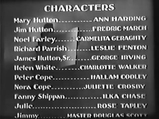 Paris Bound (1929) Ann Harding, Fredric March, Carmelita Geraghty