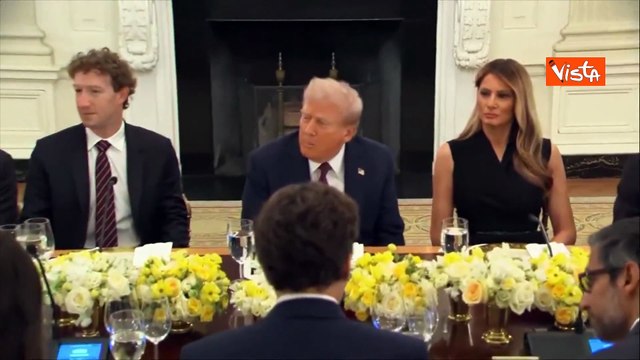 Trump e Melania ricevono capi Big Tech. Ci sono Zuckerberg e Bill Gates, manca Elon Musk