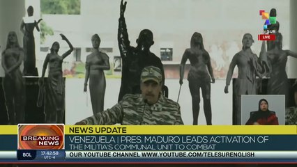 Pres. Maduro | “Today is first day of the entire Bolivarian National Militia, made of enlisted citizens”