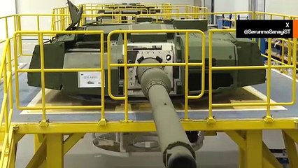 סרטון חושף את מפעל הטנקים הטורקי ALTAY בפעולה מלאה