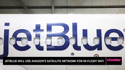 JetBlue Will Use Amazon's Satellite Network for In-flight Wi-Fi