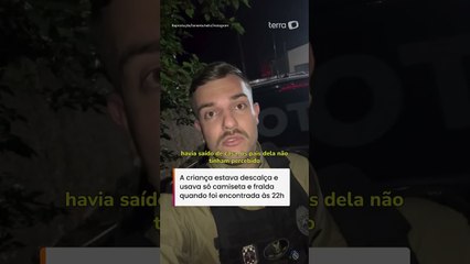 Criança de 2 anos é flagrada andando sozinha em rua e é devolvida por PMs no Paraná #shorts