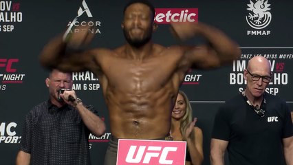 Les face-off d'Oumar Sy et de William Gomis - MMA - UFC