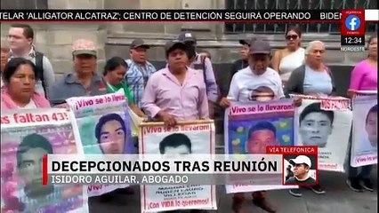 ¿Por qué los padres de los 43 se decepcionaron tras reunirse con Sheinbaum?