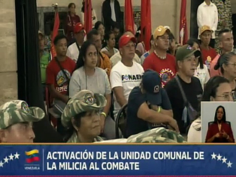 Pdte. Nicolás Maduro: Toda Venezuela se articula en defensa del derecho a la paz