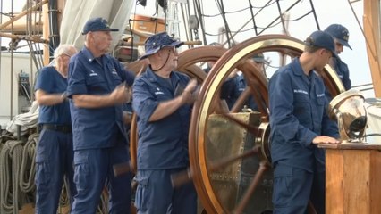 Buque escuela de la Guardia Costera de EEUU 'Eagle' visita Panamá