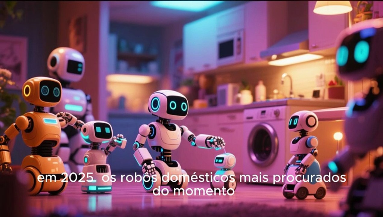os robôs domésticos mais procurados do momento.