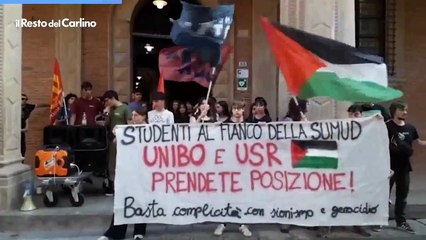 Bologna, i collettivi a Unibo e Usr: “Prendete posizione per Flotilla”