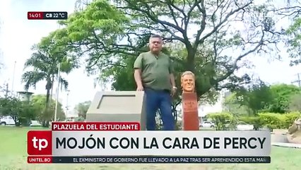 Alistan entrega de un mojón en homenaje a Percy Fernández