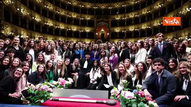 Addio Giorgio Armani, nel 2023 la laurea ad honorem all'Università Cattolica di Piacenza. Immagini