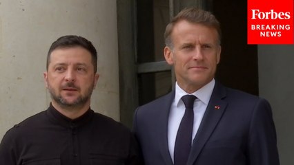 French President Macron Hosts 'Coalition Of Willing' Leaders In Paris To Discuss Ukraine Support