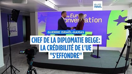 Maxime Prévot, chef de la diplomatie belge : la crédibilité de l'UE est en jeu avec Gaza