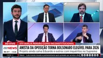 Projeto de Anistia da oposição tornaria Bolsonaro elegível em 2026; entenda