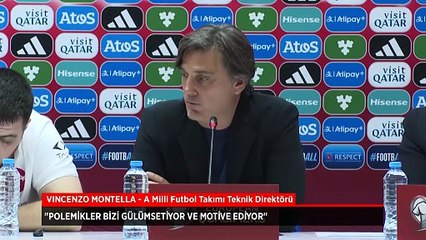 Montella'dan Gürcistan maçı sonrası açıklama! 'Polemikleri sevmiyorum'