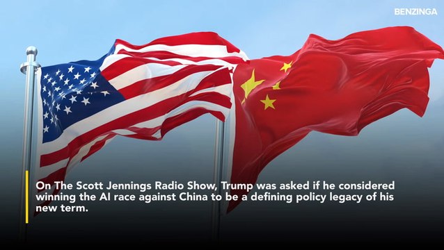 Trump Says US 'Easily Beating' China In AI Race—Credits His Tariffs, Energy Policies