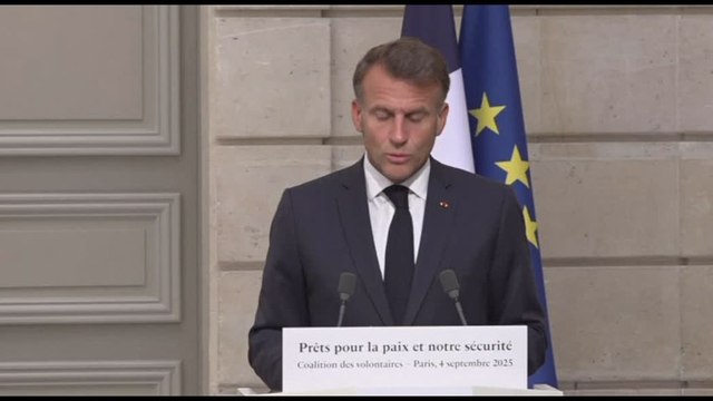 Ucraina, Macron: 26 paesi impegnati per garantire sicurezza