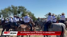 Alcaldesa de Múzquiz acompaña a cabalgantes en la segunda edición de “La Cabalgata Nos Une”