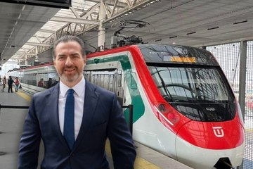 Adrián de la Garza trabaja con SICT en proyecto del tren anunciado por Claudia Sheinbaum